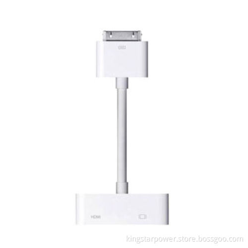 30-pin Dock Connector to HDMI HDTV TV, Digital AV Adapter Cable for iPhone 4S/iPad 2/3/iPod Touch 4G